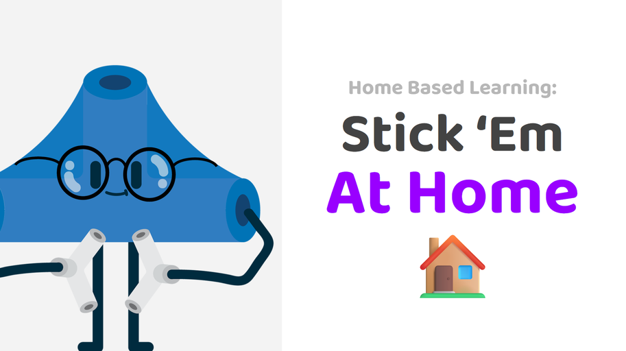 Stick 'Em activities at home